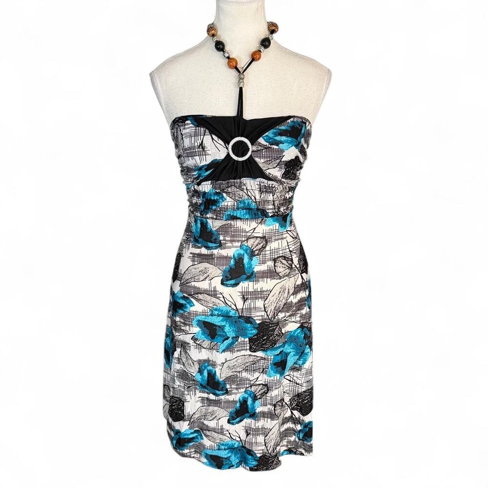 Y2K Halter midi dress size M
